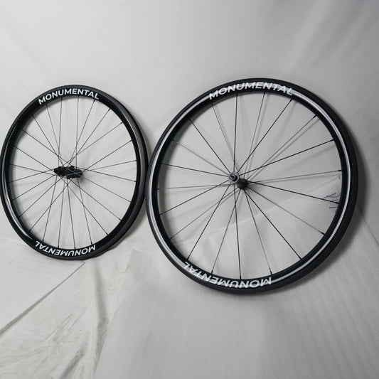 Rim Brake Carbon Clincher Wheels for Road Bikes, 38mm Deep